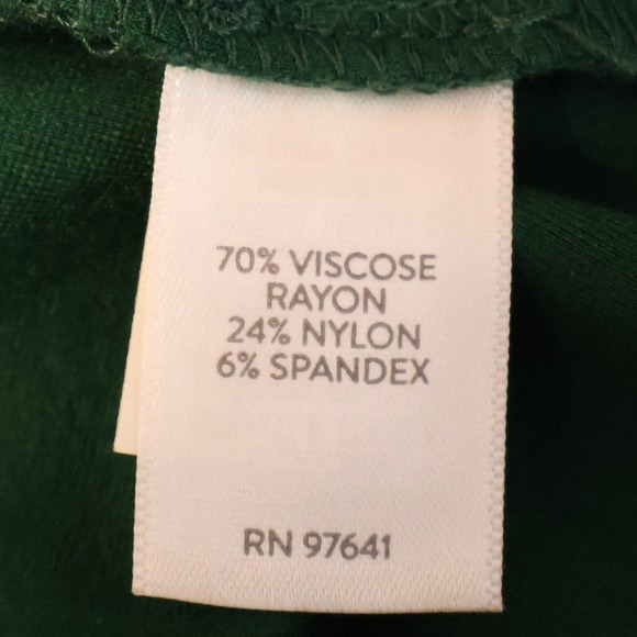 J. Jill Ponte Button Sleeve Boatneck Top Womens Size S Green Minimalist Comfort - Picture 6 of 10